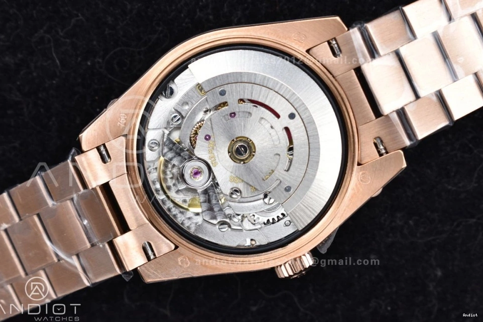 Full MOP 31 RG Sporty Sytle Diamond 551 Dial Case GSF Bracelet President On DateJust 278275 Ladies 316L Steel and 0704